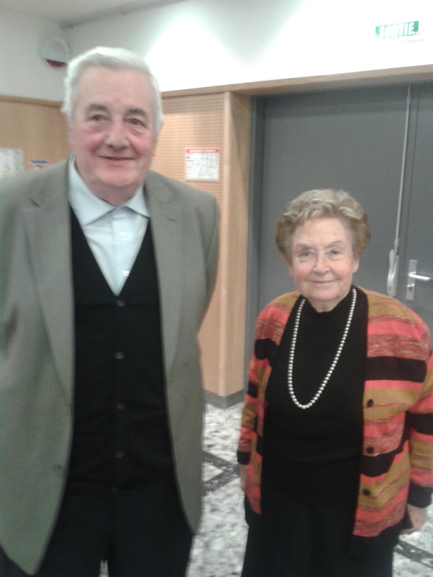 La paire Janine RIBES-Jacques BARENS 1re en Est-Ouest