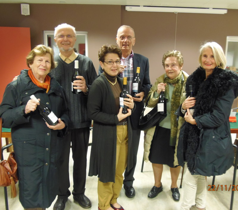 Les lauréats du tournoi Vin Nouveau